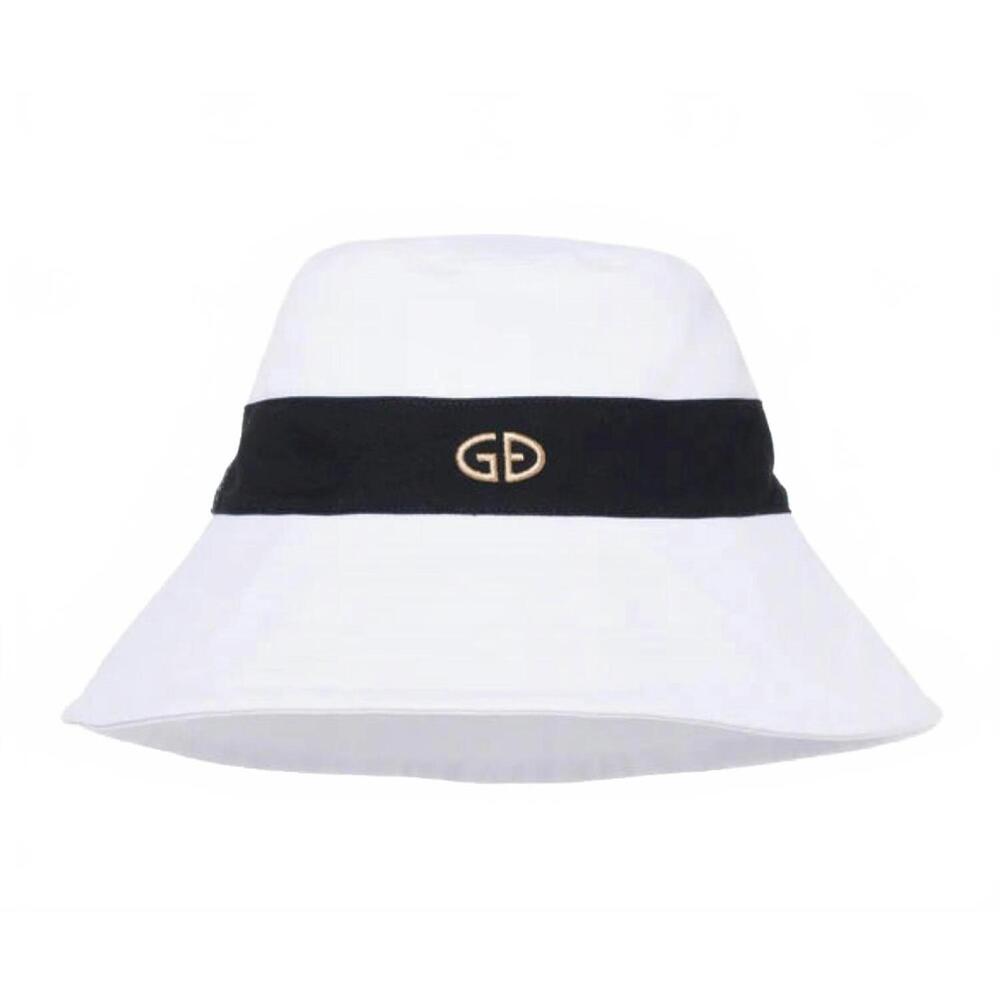 NEW GOLDBERGH women's chapeau bucket hat in white